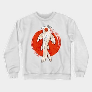 Koi Fish Art TANCHO KOHAKU Crewneck Sweatshirt